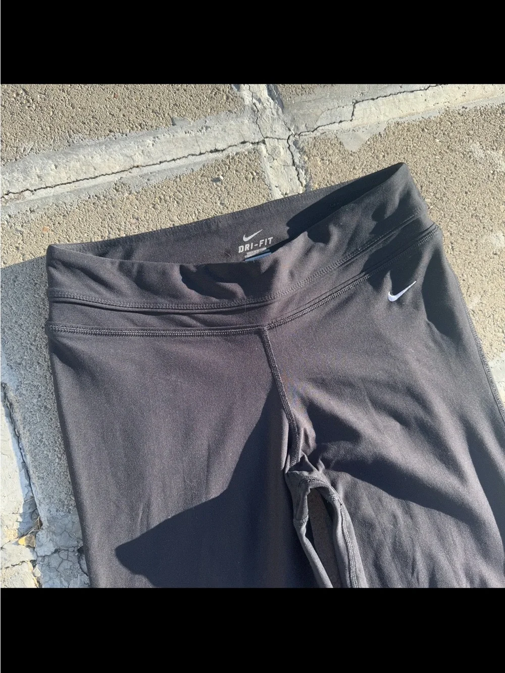 Y2K Nike Black Flare Leggings